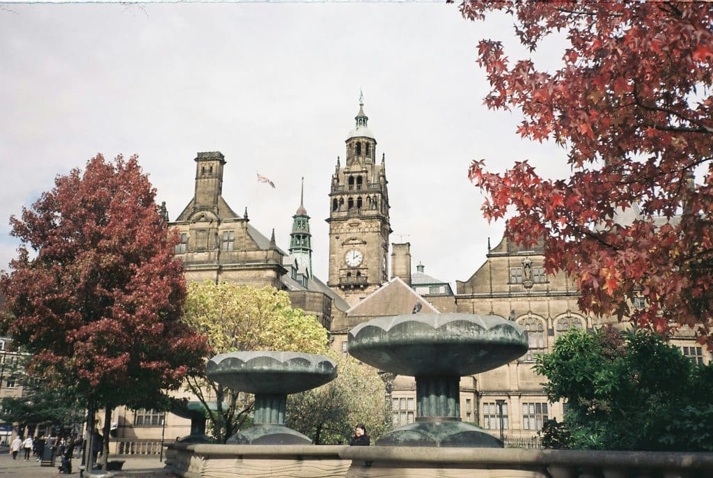 Sheffield peace gardens